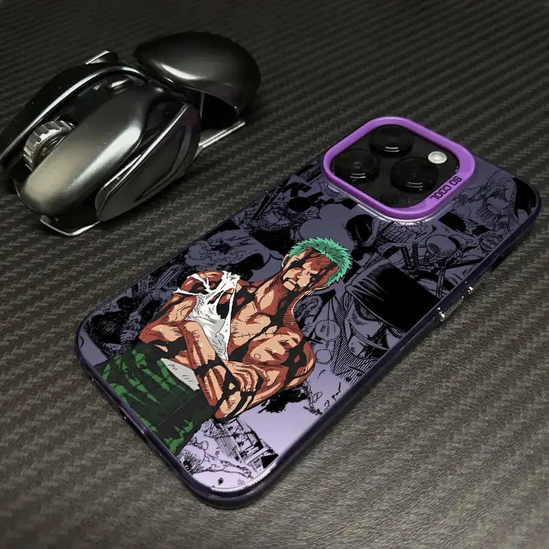 Hot Zoro Ones Pieces Anime Coque For Apple iPhone 17 Air 16e 16 14 15 13 11 Pro Max Plus 12 17 Pro Shockproof Case Phone Cover
