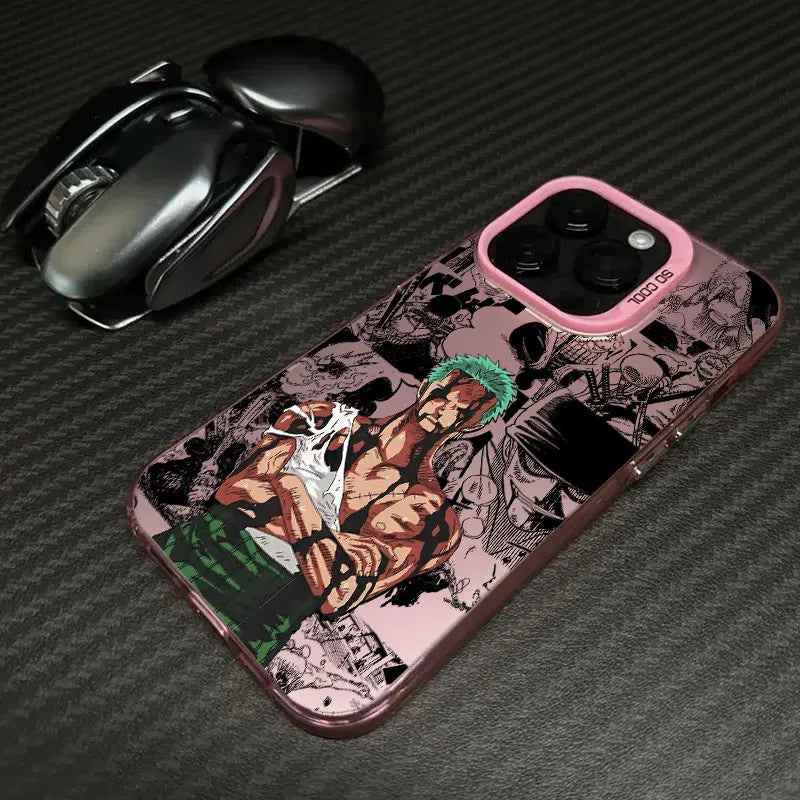 Hot Zoro Ones Pieces Anime Coque For Apple iPhone 17 Air 16e 16 14 15 13 11 Pro Max Plus 12 17 Pro Shockproof Case Phone Cover