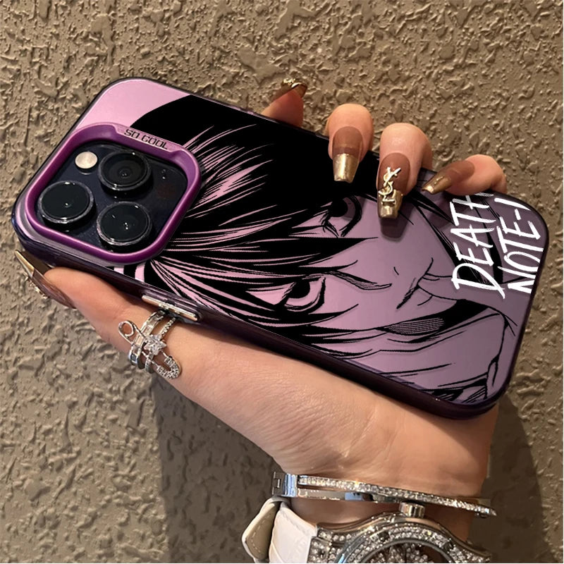 Anime Ryuk Lawliet Cool PC Hard Phone Case for iPhone 17 Air 16 15 11 12 14 13 Pro Max XS X XR Plus 8 7 SE 2020 Shockproof Cover