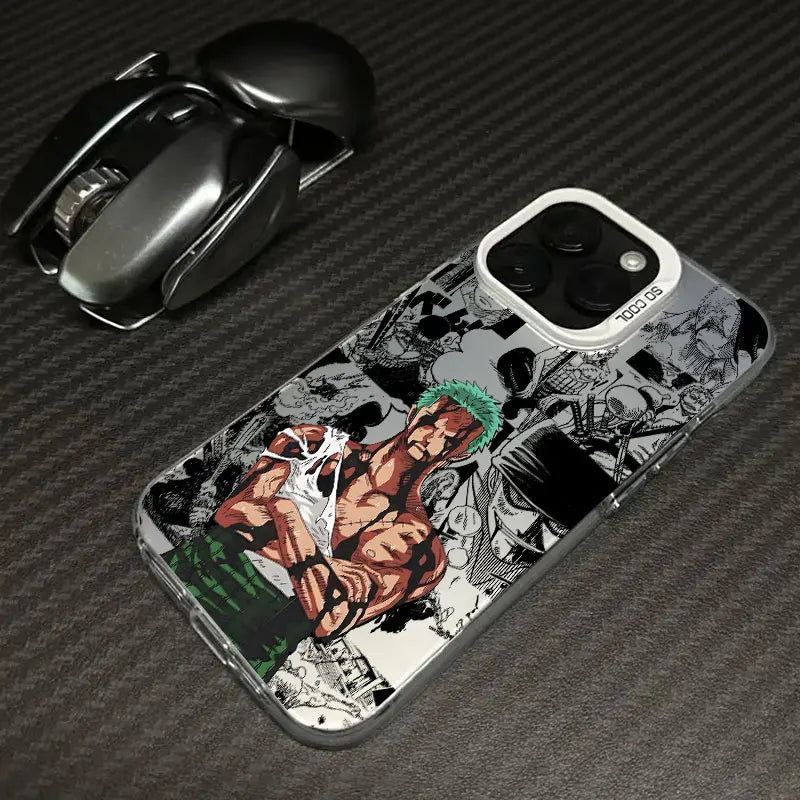 Hot Zoro Ones Pieces Anime Coque For Apple iPhone 17 Air 16e 16 14 15 13 11 Pro Max Plus 12 17 Pro Shockproof Case Phone Cover