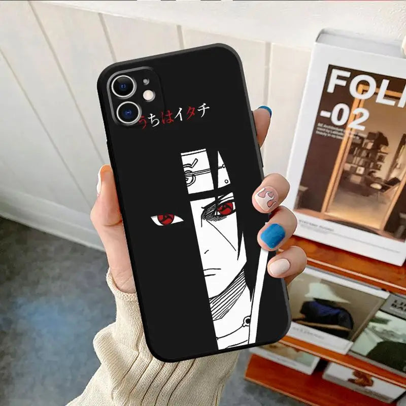 Case For Apple iPhone 13 14 15 11 12 Pro 7 XR X XS Max 8 Plus SE 2022 Phone Cover Shell Narutos