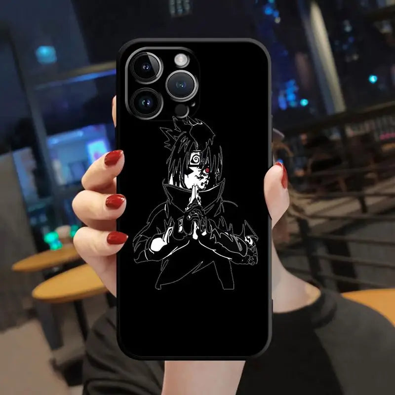 Case For Apple iPhone 13 14 15 11 12 Pro 7 XR X XS Max 8 Plus SE 2022 Phone Cover Shell Narutos