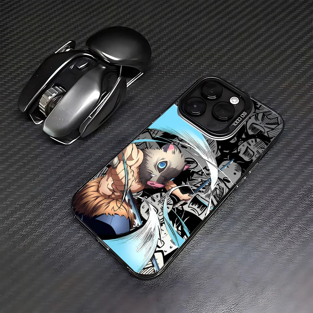 Anime D-Demons Slayers Phone Case for IPhone 16e 16 15 14 13 12 11 Mini Pro Max X XR XSMAX 8 7 Plus Anti Fall Matte Back Cover