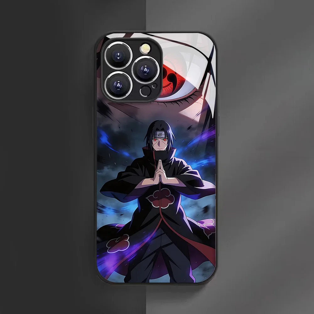 Cool Anime N-Narutos Phone Case For iPhone 17e 17 16 16e 15 14 13 12 Mini 11 Air Pro XS Max XR X Plus Glass Silicone Frame