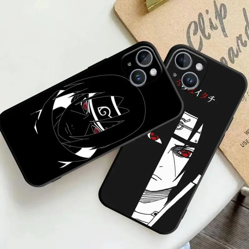Case For Apple iPhone 13 14 15 11 12 Pro 7 XR X XS Max 8 Plus SE 2022 Phone Cover Shell Narutos