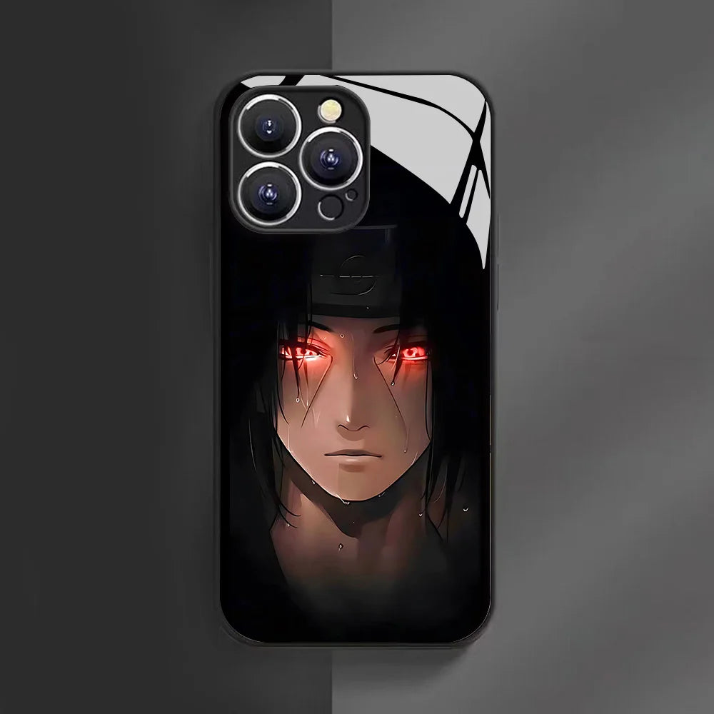 Cool Anime N-Narutos Phone Case For iPhone 17e 17 16 16e 15 14 13 12 Mini 11 Air Pro XS Max XR X Plus Glass Silicone Frame