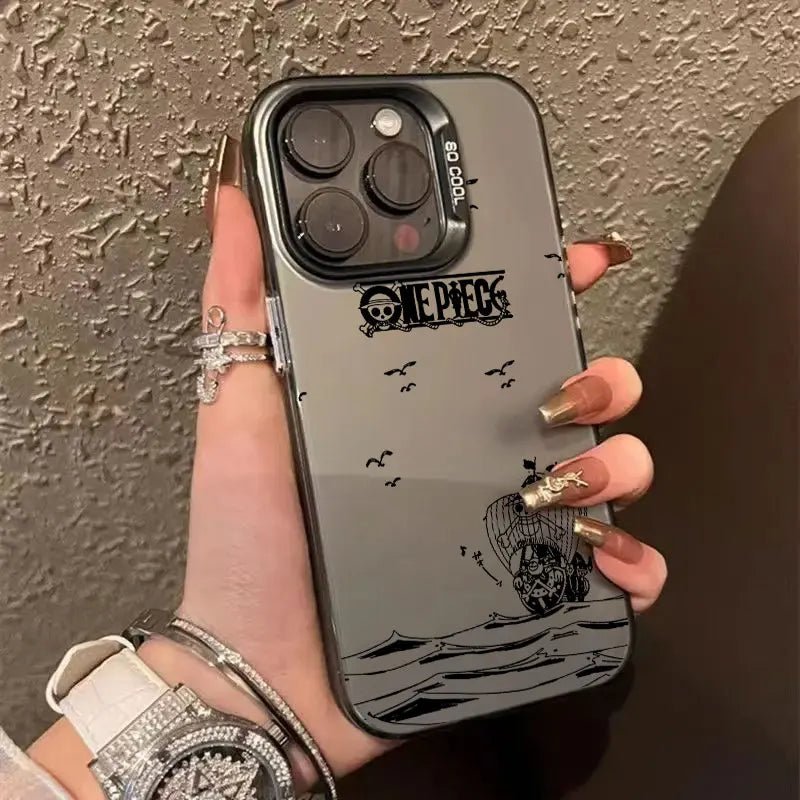 Hot Zoro Ones Pieces Anime Coque For Apple iPhone 17 Air 16e 16 14 15 13 11 Pro Max Plus 12 17 Pro Shockproof Case Phone Cover
