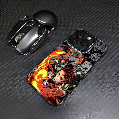 Anime D-Demons Slayers Phone Case for IPhone 16e 16 15 14 13 12 11 Mini Pro Max X XR XSMAX 8 7 Plus Anti Fall Matte Back Cover