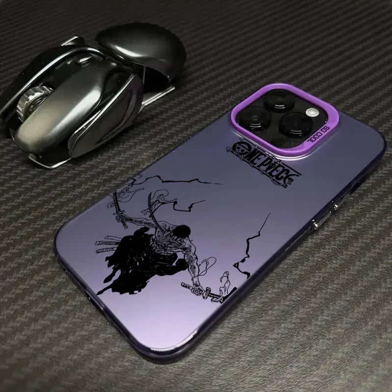 Hot Zoro Ones Pieces Anime Coque For Apple iPhone 17 Air 16e 16 14 15 13 11 Pro Max Plus 12 17 Pro Shockproof Case Phone Cover