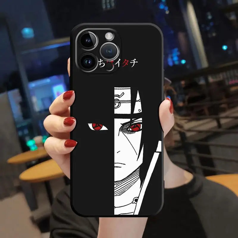 Case For Apple iPhone 13 14 15 11 12 Pro 7 XR X XS Max 8 Plus SE 2022 Phone Cover Shell Narutos