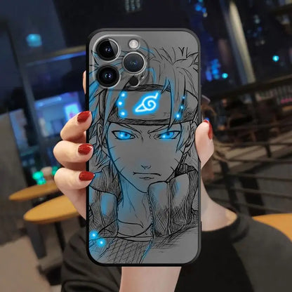 Case For Apple iPhone 13 14 15 11 12 Pro 7 XR X XS Max 8 Plus SE 2022 Phone Cover Shell Narutos