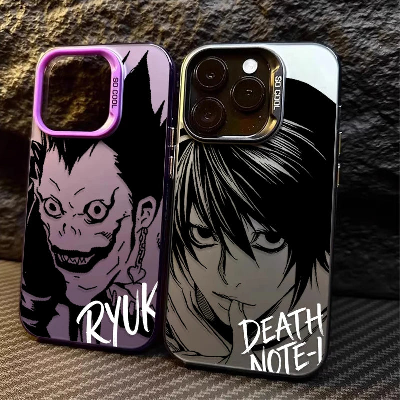 Anime Ryuk Lawliet Cool PC Hard Phone Case for iPhone 17 Air 16 15 11 12 14 13 Pro Max XS X XR Plus 8 7 SE 2020 Shockproof Cover