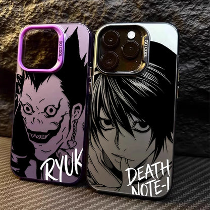 Anime Ryuk Lawliet Cool PC Hard Phone Case for iPhone 17 Air 16 15 11 12 14 13 Pro Max XS X XR Plus 8 7 SE 2020 Shockproof Cover