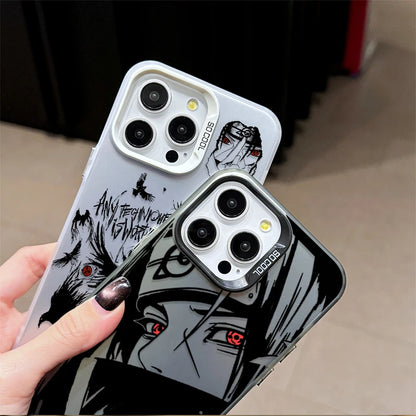 Anime Naruto Uchiha Itachi SHARINGAN Phone Case for iPhone 12 17 Air Pro Max 16 15 11 14 13 Pro Max XS X XR Plus 8 7 SE 2020
