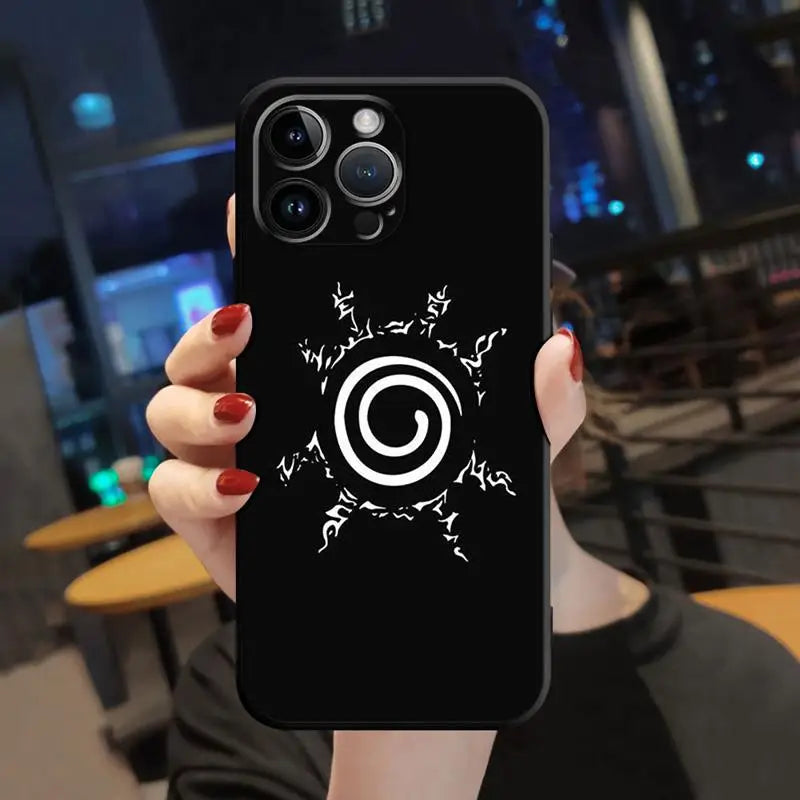 Case For Apple iPhone 13 14 15 11 12 Pro 7 XR X XS Max 8 Plus SE 2022 Phone Cover Shell Narutos