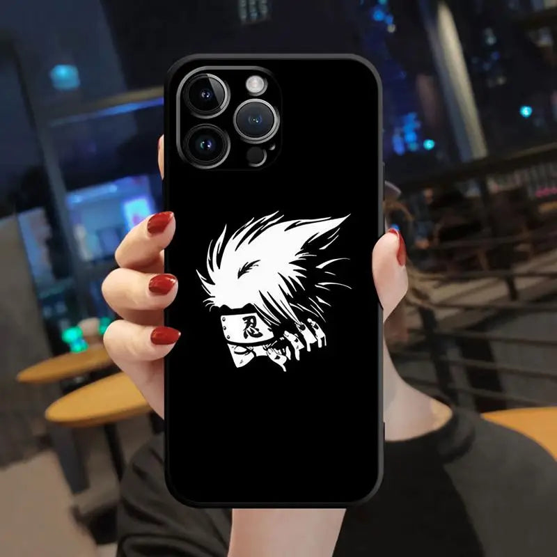 Case For Apple iPhone 13 14 15 11 12 Pro 7 XR X XS Max 8 Plus SE 2022 Phone Cover Shell Narutos