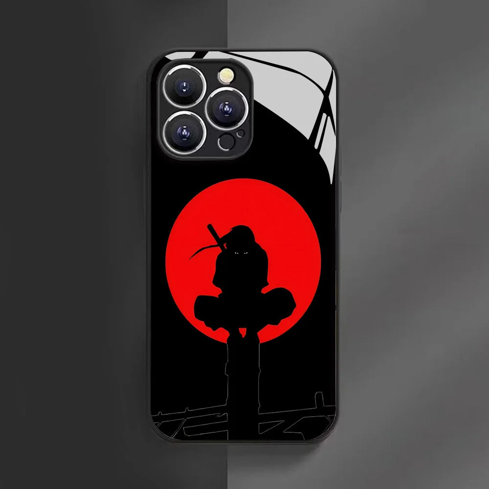 Cool Anime N-Narutos Phone Case For iPhone 17e 17 16 16e 15 14 13 12 Mini 11 Air Pro XS Max XR X Plus Glass Silicone Frame