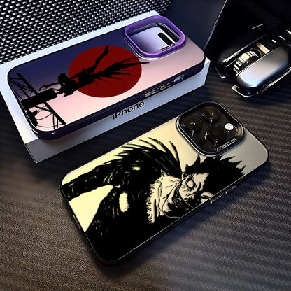 Anime Death Note Phone Case For iPhone 16 15 14 13 12 11 Pro Max X XR XSMAX 8 7 Plus Candy Matte Shockproof Back Cover