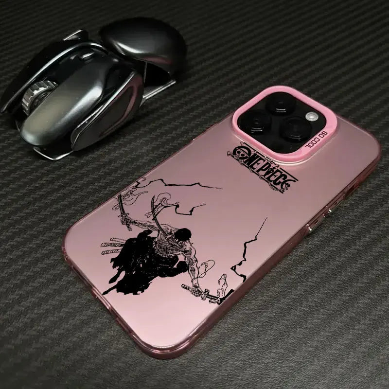 Hot Zoro Ones Pieces Anime Coque For Apple iPhone 17 Air 16e 16 14 15 13 11 Pro Max Plus 12 17 Pro Shockproof Case Phone Cover