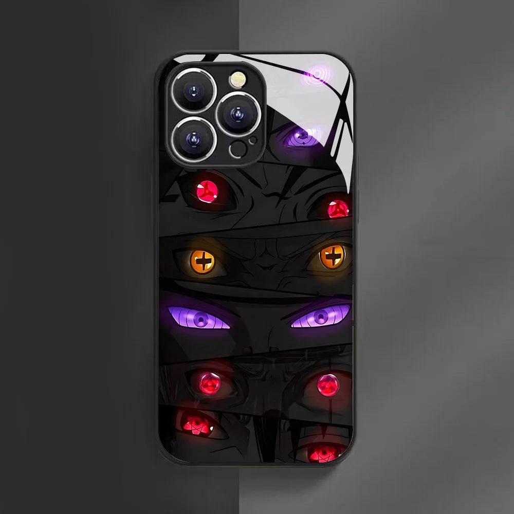 Cool Anime N-Narutos Phone Case For iPhone 17e 17 16 16e 15 14 13 12 Mini 11 Air Pro XS Max XR X Plus Glass Silicone Frame