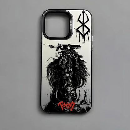 Hot Anime Berserk Guts Phone Case For iPhone 16e 16 15 14 13 12 11 mini Pro Max X XR XSMAX 8 7 Plus Anti Fall Matte Back Cover