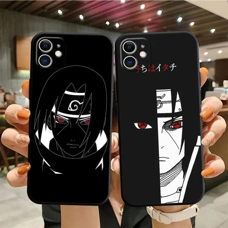 Case For Apple iPhone 13 14 15 11 12 Pro 7 XR X XS Max 8 Plus SE 2022 Phone Cover Shell Narutos