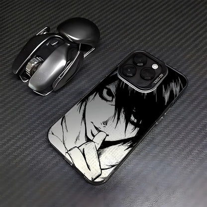 Anime Death Note Phone Case For iPhone 16 15 14 13 12 11 Pro Max X XR XSMAX 8 7 Plus Candy Matte Shockproof Back Cover