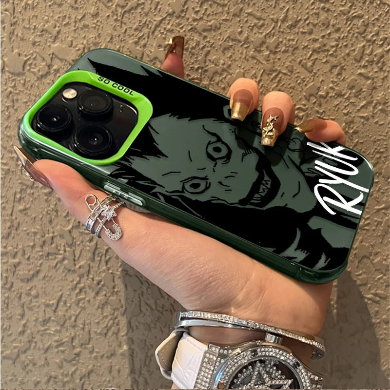 Anime Ryuk Lawliet Cool PC Hard Phone Case for iPhone 17 Air 16 15 11 12 14 13 Pro Max XS X XR Plus 8 7 SE 2020 Shockproof Cover