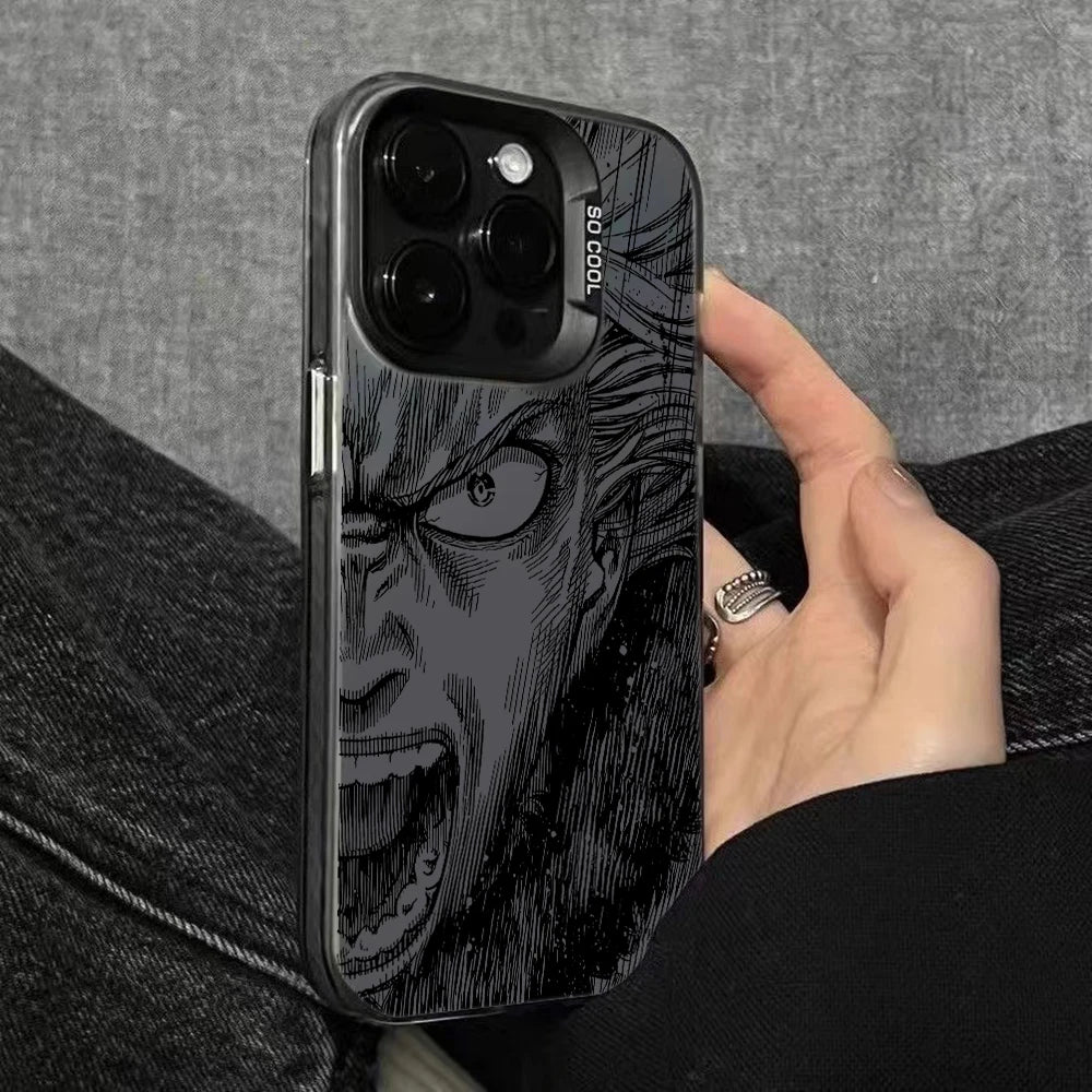 Anime Vinland Saga Phone Case For iPhone 16e 16 15 14 13 12 11 mini Pro Max X XR XSMAX 8 7 Plus Anti Fall Matte Back Cover