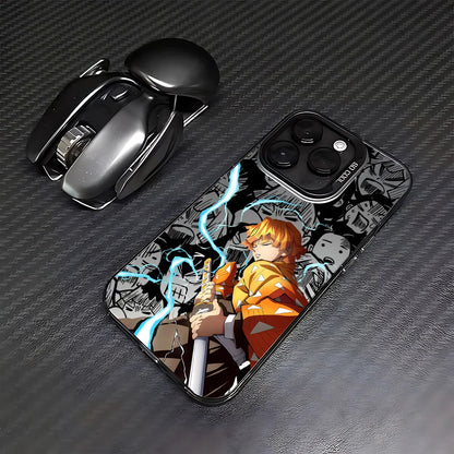 Anime D-Demons Slayers Phone Case for IPhone 16e 16 15 14 13 12 11 Mini Pro Max X XR XSMAX 8 7 Plus Anti Fall Matte Back Cover