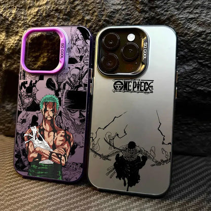 Hot Zoro Ones Pieces Anime Coque For Apple iPhone 17 Air 16e 16 14 15 13 11 Pro Max Plus 12 17 Pro Shockproof Case Phone Cover