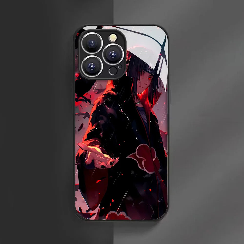 Cool Anime N-Narutos Phone Case For iPhone 17e 17 16 16e 15 14 13 12 Mini 11 Air Pro XS Max XR X Plus Glass Silicone Frame