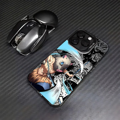 Anime D-Demons Slayers Phone Case for IPhone 16e 16 15 14 13 12 11 Mini Pro Max X XR XSMAX 8 7 Plus Anti Fall Matte Back Cover