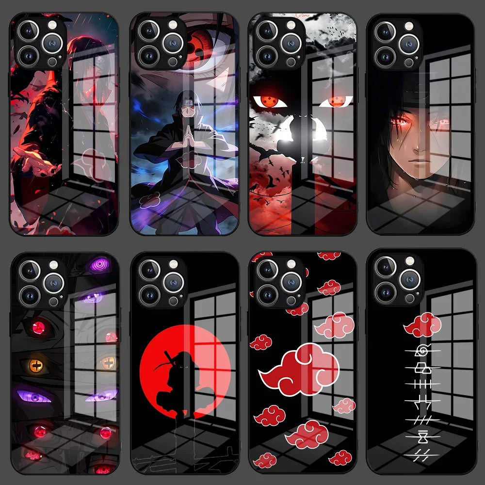 Cool Anime N-Narutos Phone Case For iPhone 17e 17 16 16e 15 14 13 12 Mini 11 Air Pro XS Max XR X Plus Glass Silicone Frame