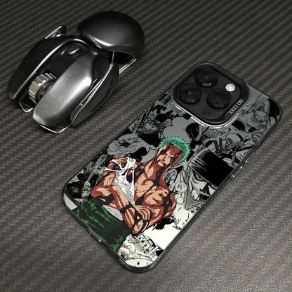 Hot Zoro Ones Pieces Anime Coque For Apple iPhone 17 Air 16e 16 14 15 13 11 Pro Max Plus 12 17 Pro Shockproof Case Phone Cover