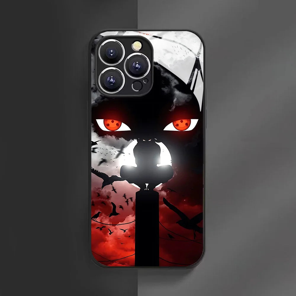 Cool Anime N-Narutos Phone Case For iPhone 17e 17 16 16e 15 14 13 12 Mini 11 Air Pro XS Max XR X Plus Glass Silicone Frame
